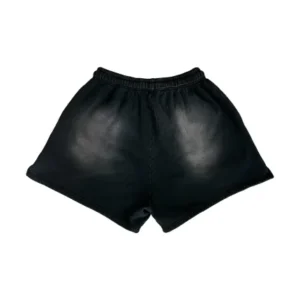 Black-Hellstar Sports Flame Shorts