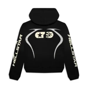 Black-Hellstar Sports Jet Hoodie