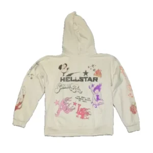 Black White-I Love Hellstar Summer Love Hoodie