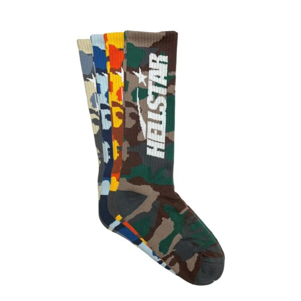 Camo Hellstar Socks 4-Pack