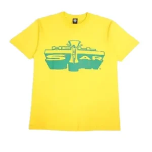 Hellstar Jesus Emblem Yellow T-Shirt