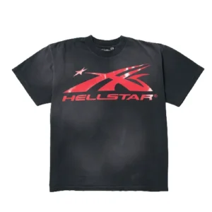 Hellstar Sport Logo Black T-Shirt For Men & Women