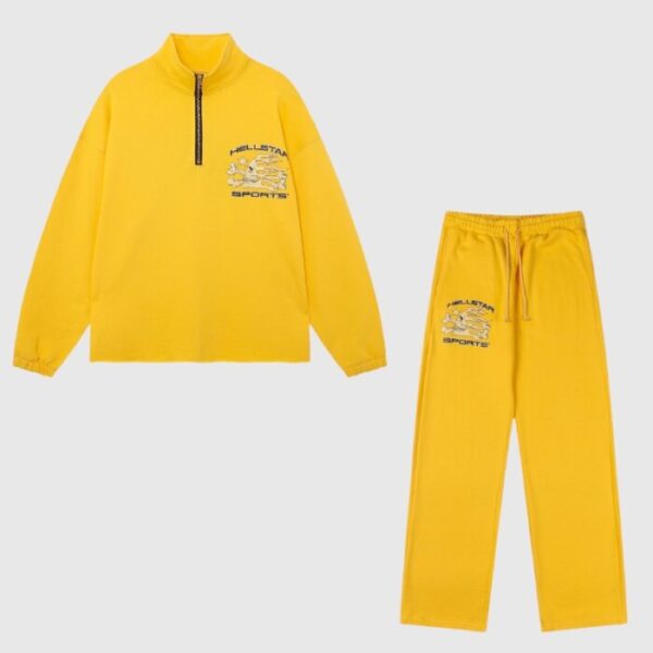 Hellstar Sports Yellow Tracksuit