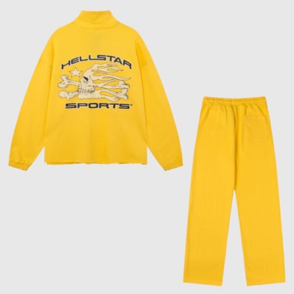 Hellstar Sports Yellow Tracksuit