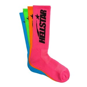 Neon Hellstar Socks 4-Pack