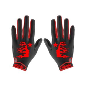 Red Black Hellstar Gloves