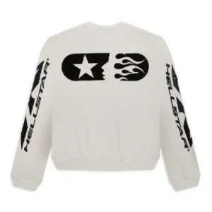 White Hellstar Sports Long Sleeves Shirt