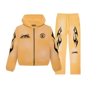 Yellow-Hellstar Sport Tracksuit