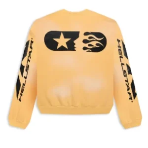 Yellow Hellstar Sports Crewneck Men & Women