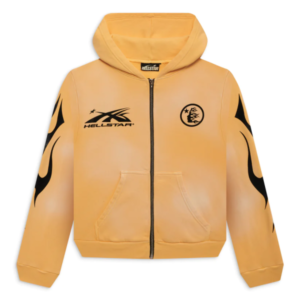 Yellow Hellstar Sports Zip Up